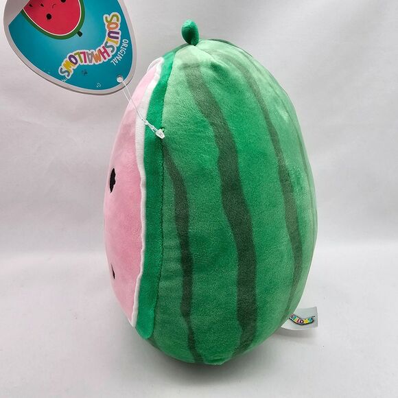 Squishmallows 8" Wanda the WATERMELON Girl Plush Kellytoy TAGS Green/Pink Clean - Picture 3 of 12